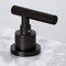 Kingston Brass FSC8925CML Manhattan Widespread Bathroom Faucet W/ Brass Pop-Up, Bronze FSC8925CML - alternate 6